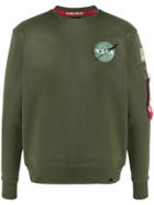 Alpha Industries Space Shuttle Sweatshirt - Green