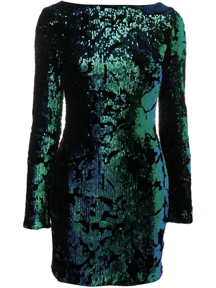 Talbot Runhof Lorena Dress - Green