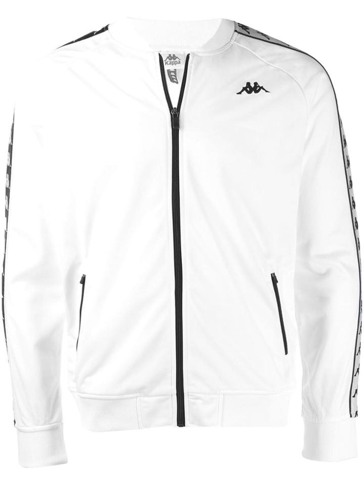 Kappa Logo Tape Jacket - White
