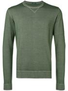 Zanone Classic Knit Jumper - Green