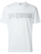 Mcq Alexander Mcqueen Logo Print T-shirt, Men's, Size: M, White, Cotton