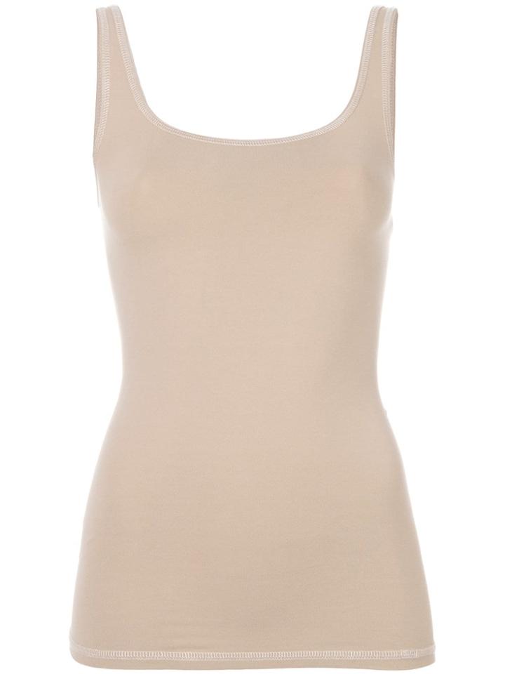 Theory Scoop Neck Vest - Nude & Neutrals