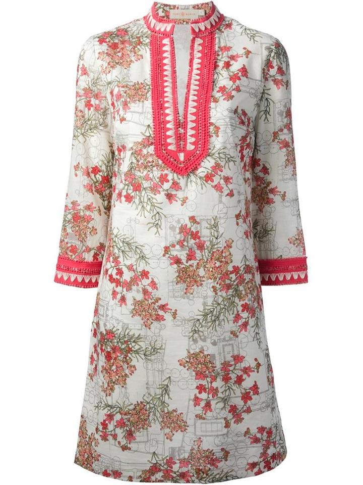 Tory Burch Floral Print Tunic Dress