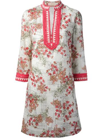 Tory Burch Floral Print Tunic Dress