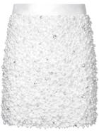 Rubin Singer Embellished Mini Skirt - White