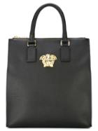 Versace Medusa Shopper Tote, Men's, Black