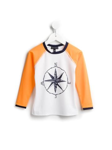 Heidi Klein Kids 'key West' T-shirt, Boy's, Size: 10 Yrs, White