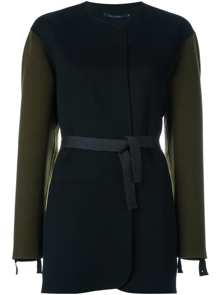 Sofie D'hoore Belted Single Breasted Coat