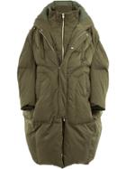 Cheng Peng Oversized Padded Coat - Green