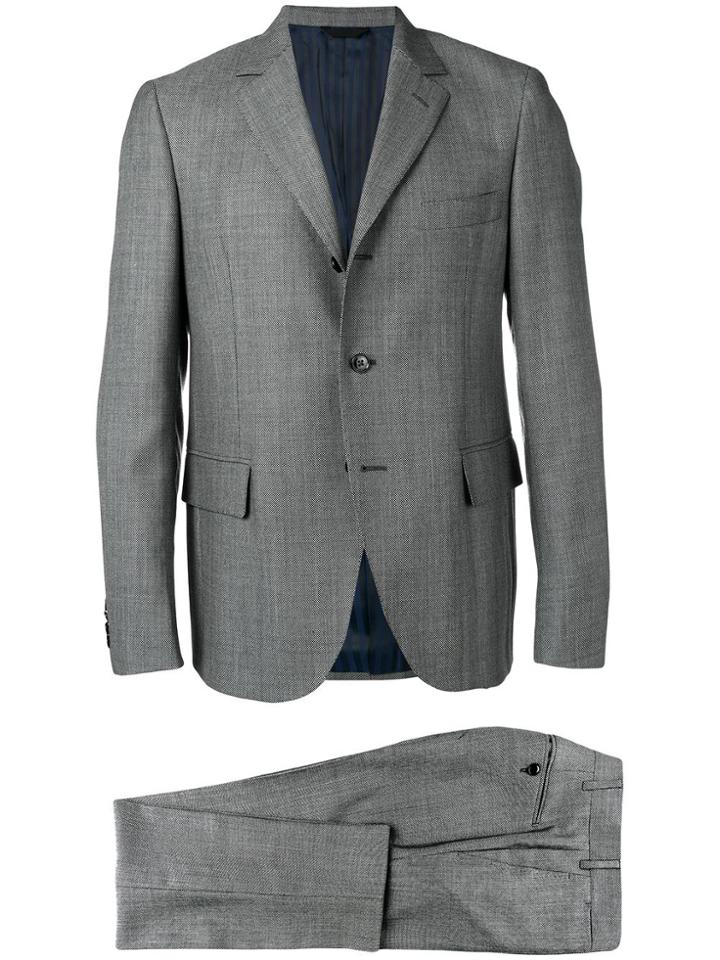 Mp Massimo Piombo André Two-piece Formal Suit - Grey