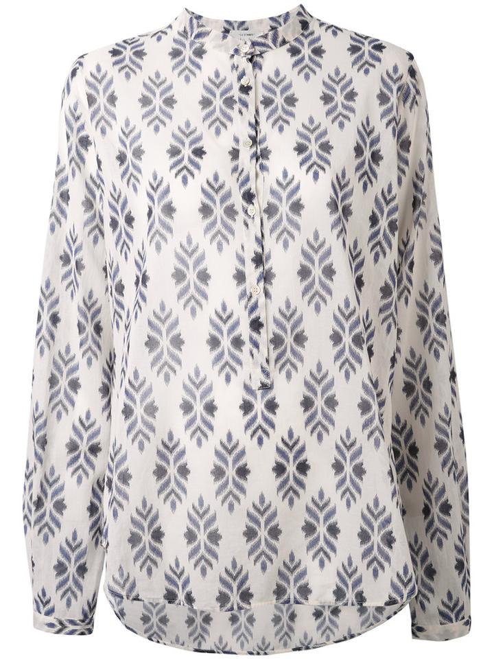 Forte Forte - Ikat Print Blouse - Women - Cotton - Iii, Women's, Cotton
