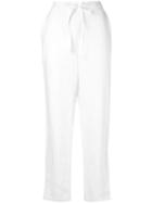 Onia Loose Fit Tapered Trousers - White
