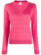 Paul Smith V-neck Jumper - Pink