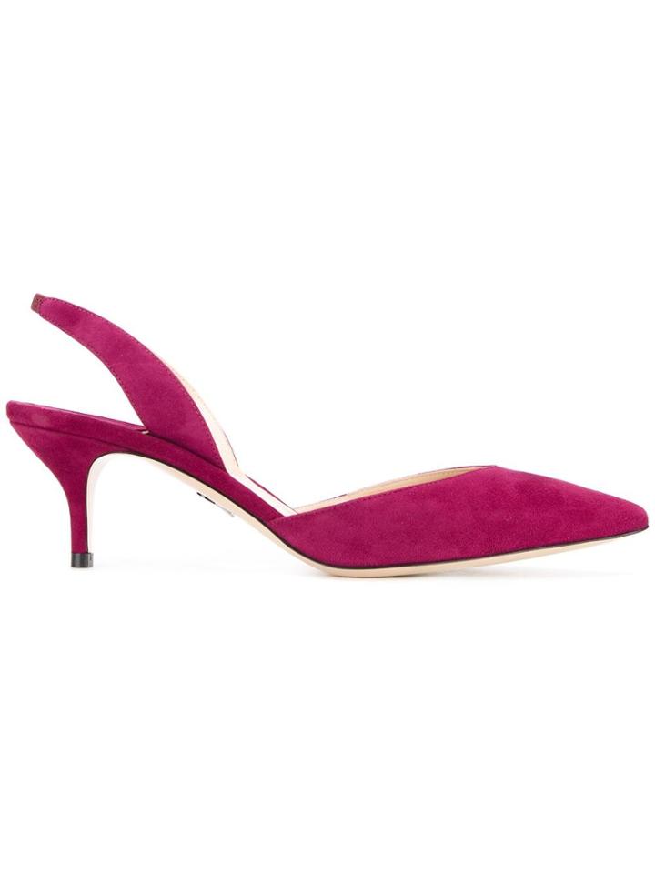 Paul Andrew 'rhea' Pumps - Pink & Purple