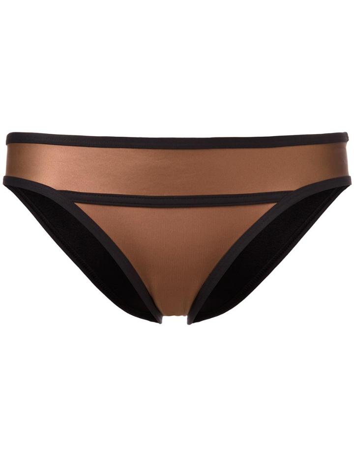 Duskii 'ochre' Bikini Bottom - Brown