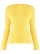 Ermanno Scervino Fine Knit Sweater - Yellow