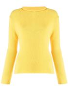 Ermanno Scervino Fine Knit Sweater - Yellow