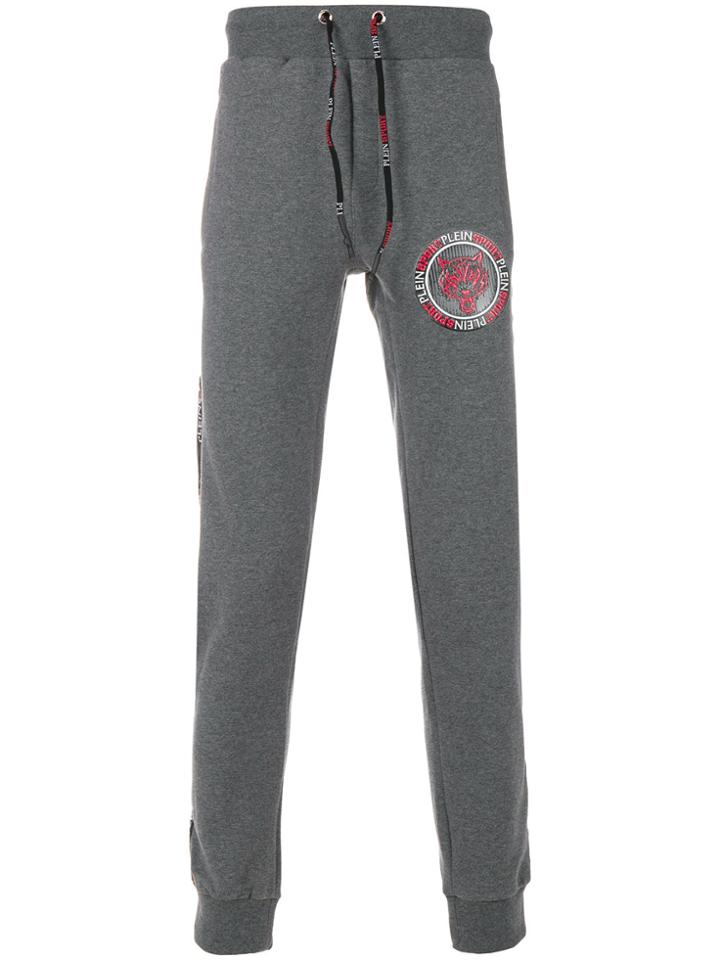 Plein Sport Fly Away Track Pants - Grey