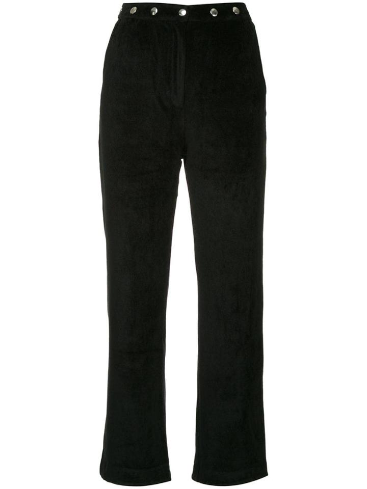 Alexa Chung High-waisted Trousers - Black