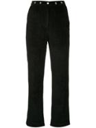 Alexa Chung High-waisted Trousers - Black