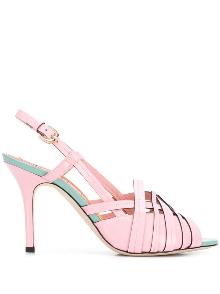 Emilio Pucci Multi-strap Sandals - Pink