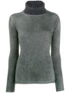 Avant Toi Turtle Neck Top - Green