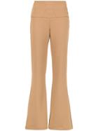 Olympiah Sisa Flared Trousers - Nude & Neutrals