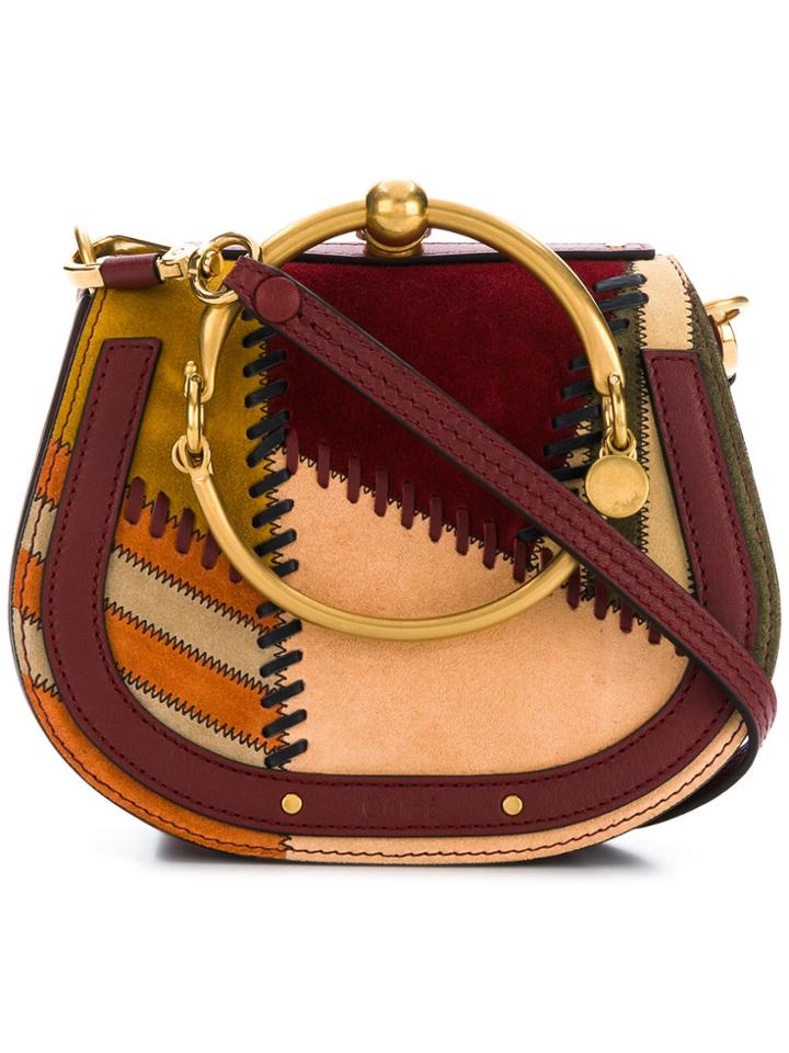 Chloé Small Nile Bracelet Bag - Red