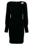 Just Cavalli Stretch Mini Dress - Black