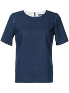 Harvey Faircloth Boxy-fit Top - Blue