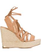 Paloma Barceló Braided Wedge Sandals