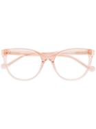 Liu Jo Cat Eye Frame Optical Glasses - Pink