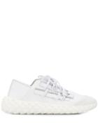 Giuseppe Zanotti Urchin Spiked Sneakers - White