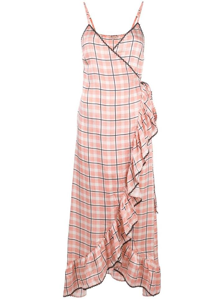 Morgan Lane Sofia Wrap Dress - Red