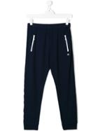 Douuod Kids Zip Pocket Track Pants - Blue