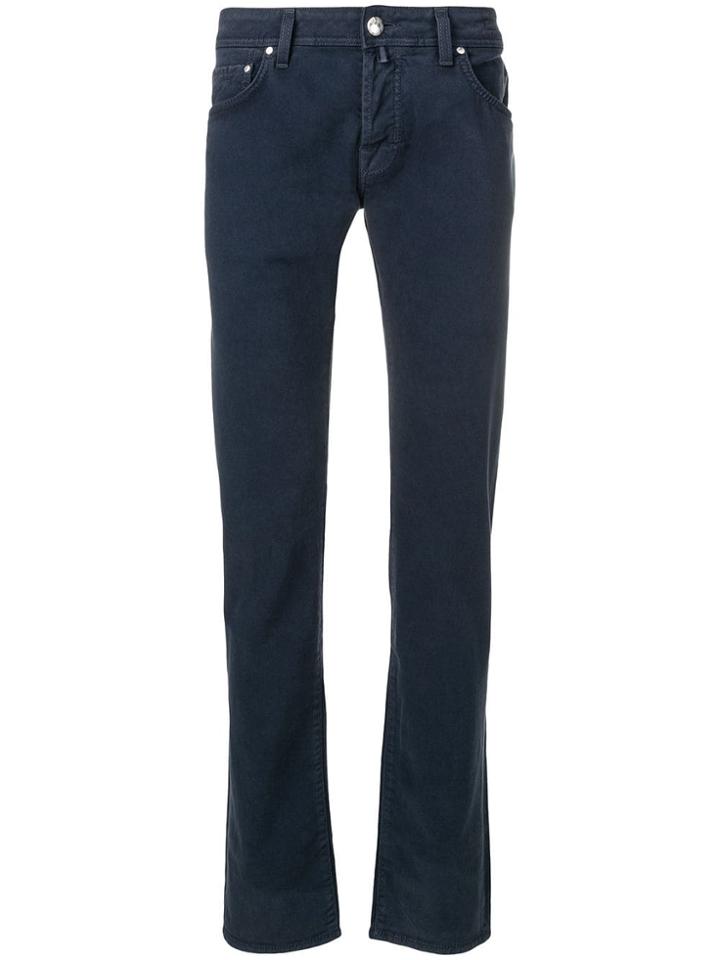 Jacob Cohen Low Rise Jeans - Blue