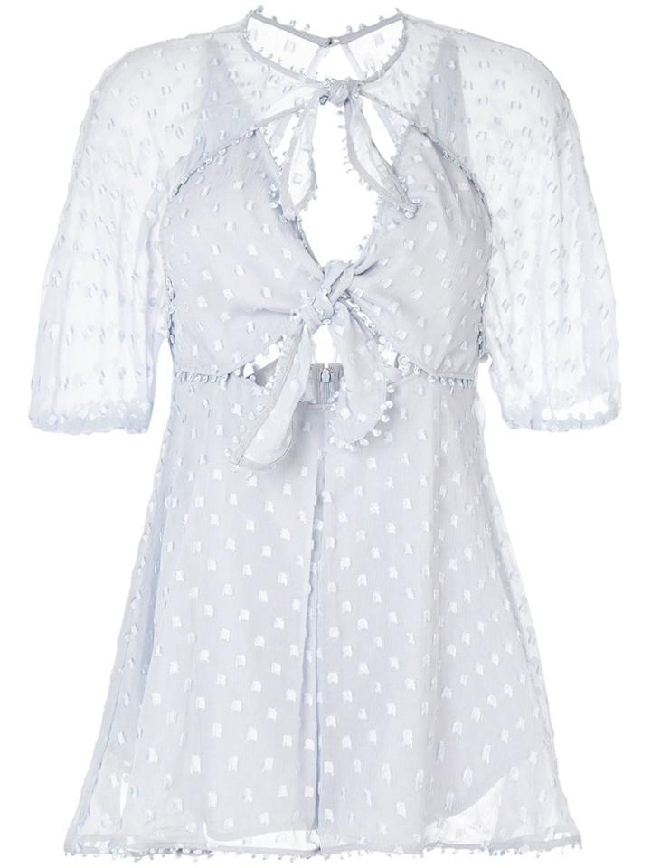 Alice Mccall Moon Talking Playsuit - Blue