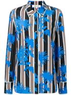 Dvf Diane Von Furstenberg Printed Shirt - Blue