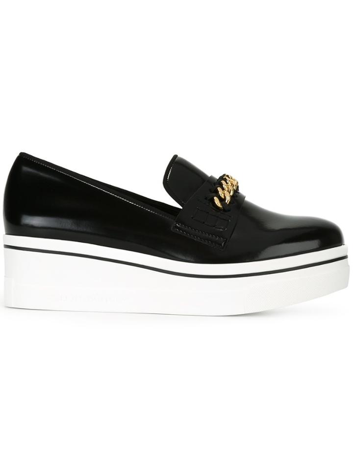 Stella Mccartney Binx Falabella Loafers - Black