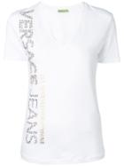 Versace Jeans Studded Logo T-shirt - White