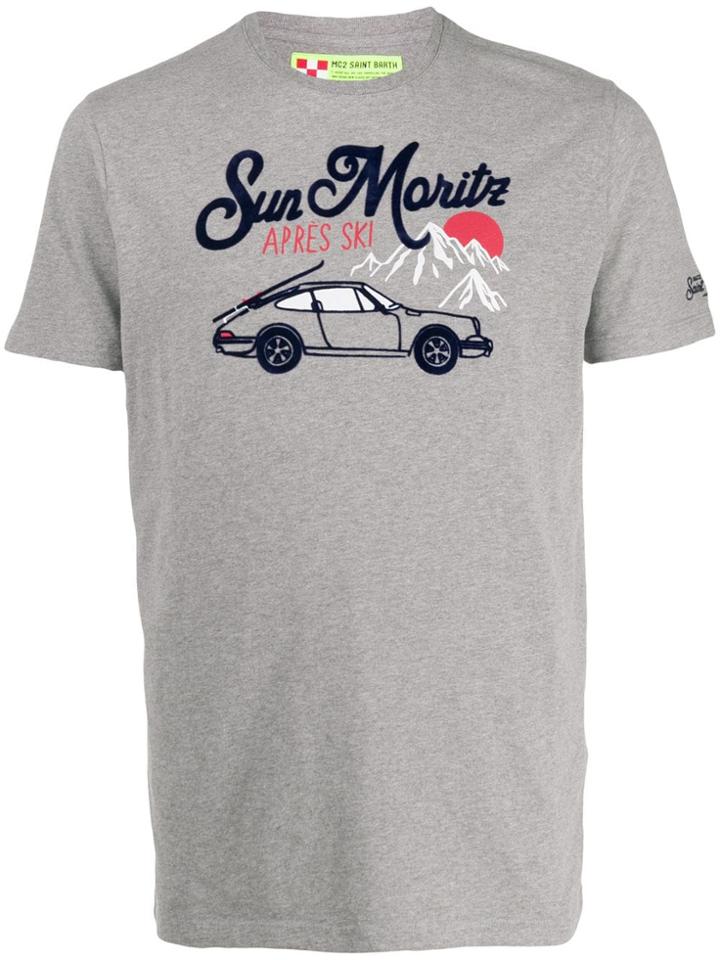 Mc2 Saint Barth Apres Ski T-shirt - Grey