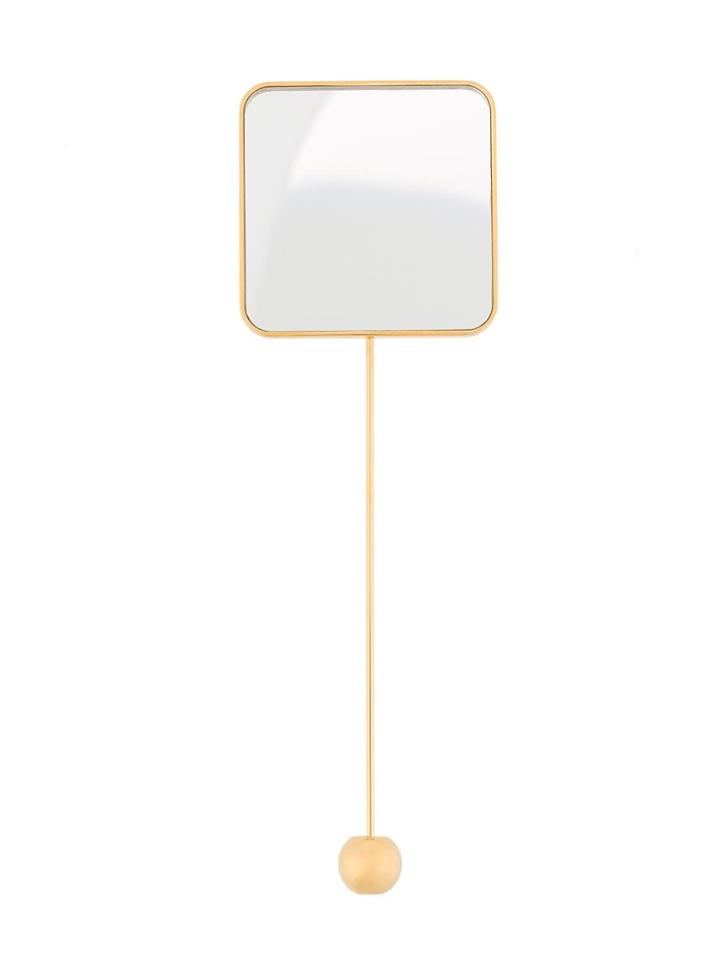 Marni Mirrored Pin Brooch - Gold