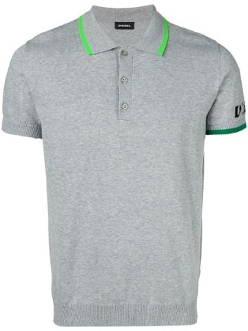 Diesel K-sot Polo Shirt - Grey