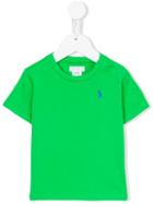 Polo Ralph Lauren - Logo Embroidery T-shirt - Kids - Cotton - 24 Mth, Green