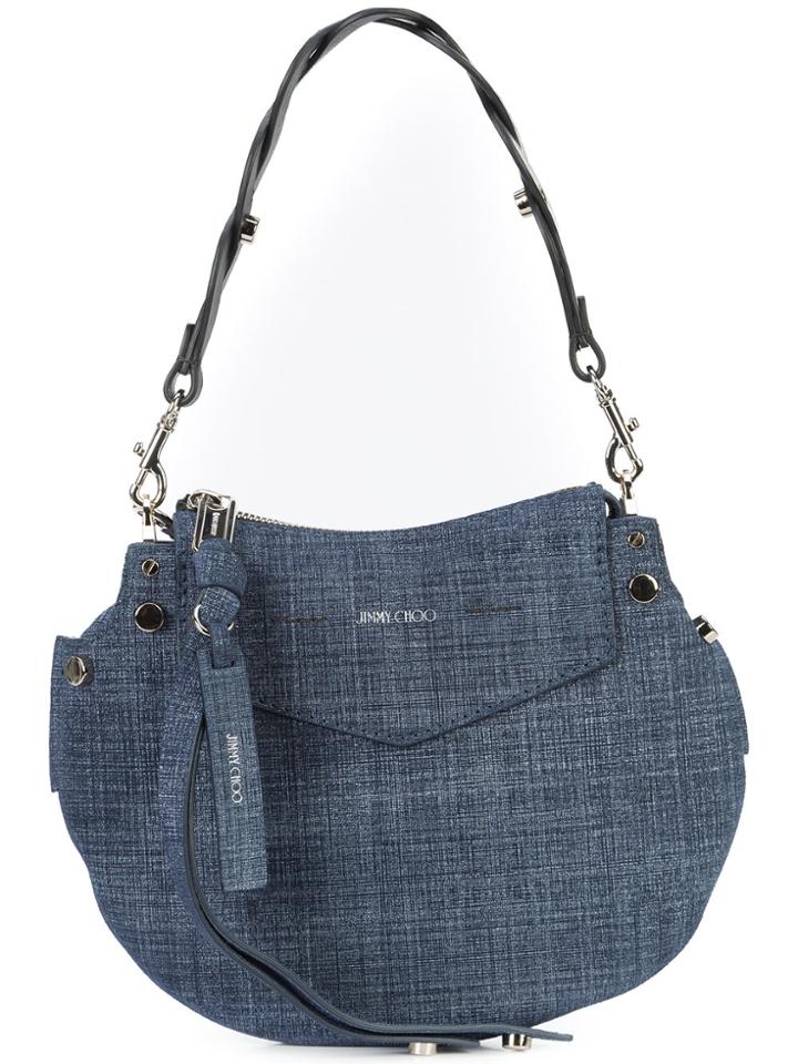 Jimmy Choo Mini Artie Shoulder Bag - Blue