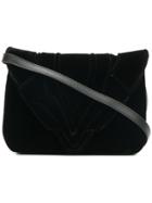 Elena Ghisellini Envelope Cross Body Bag - Black