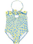 Stella Mccartney Kids - Anouk Swimsuit - Kids - Polyamide/polyester/spandex/elastane - 10 Yrs, Girl's, Blue