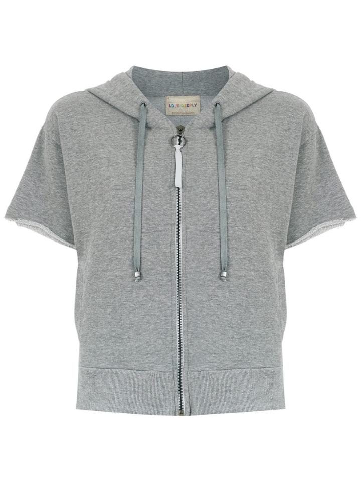 Andrea Bogosian Hooded Top - Grey