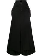 Yohji Yamamoto Vintage Tube Waisted Trousers - Black