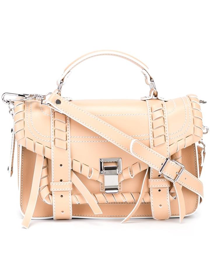 Proenza Schouler Tiny 'ps1' Satchel, Women's, Nude/neutrals